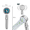 Лейка для душа водосберегающая Turbocharged Shower Head с функцией стоп и вращением на 360° (TSHN332)
