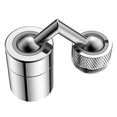 Поворотная насадка на кран Beet Baby 720° Silver (3_02746)