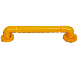 Поручень Lesko STWU-048 50 см для інвалідів прямий з нержавіючої сталі покритий ABS пластиком