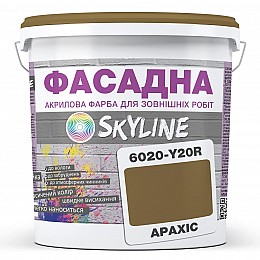 Краска Акрил-латексная Фасадная Skyline 6020-Y20R (C) Арахис 3л