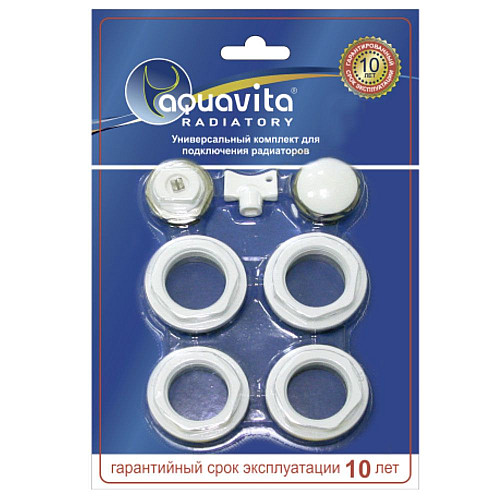 Комплект фітингів універсальний Aquavita 1/2"х1"