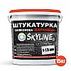 Штукатурка "Барашек" Skyline Силиконовая, зерно 1-1,5 мм, 15 кг