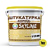 Штукатурка "Короед" Skyline акриловая, зерно 1-1,5 мм, 7 кг