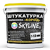 Штукатурка "Короїд" Skyline Силіконова, зерно 1-1,5 мм, 7 кг