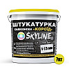 Штукатурка "Короїд" Skyline Силіконова, зерно 1-1,5 мм, 7 кг