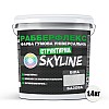 Краска резинова структурна «РабберФлекс» SkyLine Біла 1,4 кг