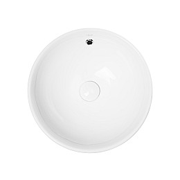 Умывальник (Раковина-Чаша) Qtap Robin С Донным Клапаном Qt1311A004W White