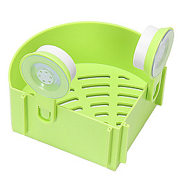 Полиця на присосках кутова Aquavita Triangle Shelves Green (11651-hbr)