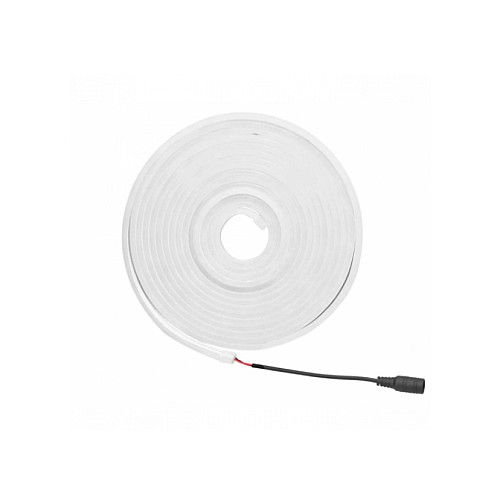Силіконова стрічка NEON LED 0764 5 метрів 12V-220V White