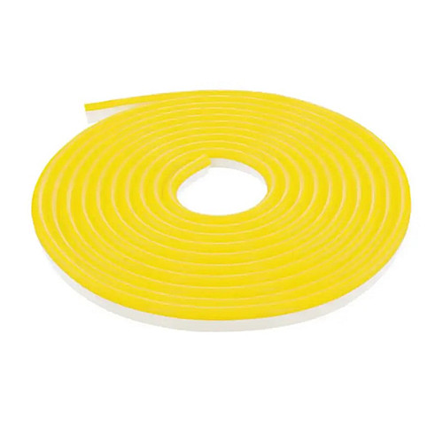 Силіконова стрічка NEON 5 метрів 12V-220V LED 0764 Yellow