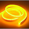 Силіконова стрічка NEON 5 метрів 12V-220V LED 0764 Yellow