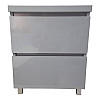 Пластиковая напольная тумба The MIX Лями Grey 3297 tought 70 см