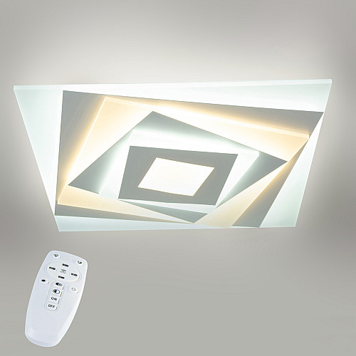 Стельова LED люстра світлодіодний світильник Sunlight білий 19726/500