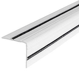 Самоклеящийся плинтус РР белый с чёрной полоской 2300*140*4мм (D) SW-00001810 Sticker Wall