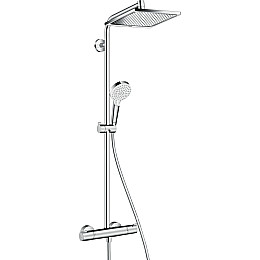 Душевая система с термостатом Hansgrohe Crometta E 240 1jet Showerpipe 27271000