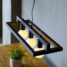 Люстра I loft you 5х20х60 см Черный (2111254450)