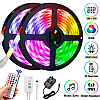 Комплект светодиодной ленты OPT-TOP 3528 RGB в силиконе 5 м с пультом (1756374621)