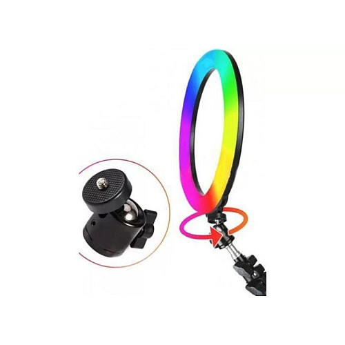 Светодиодное селфи-кольцо с RGB подсветкой OPT-TOP Soft Ring Light MJ300 (1756374695)