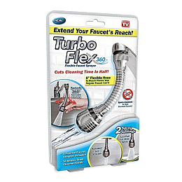 Экономитель воды Turbo Flex 360 насадка на кран (аэратор) (1756374711)