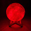 Лампа-нічник світильник світлодіодний 3D OPT-TOP Космос з пультом (1756375557)