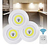 Набор ночников с пультом набор 3 шт OPT-TOP LED light with Remote Control set (1756375633)