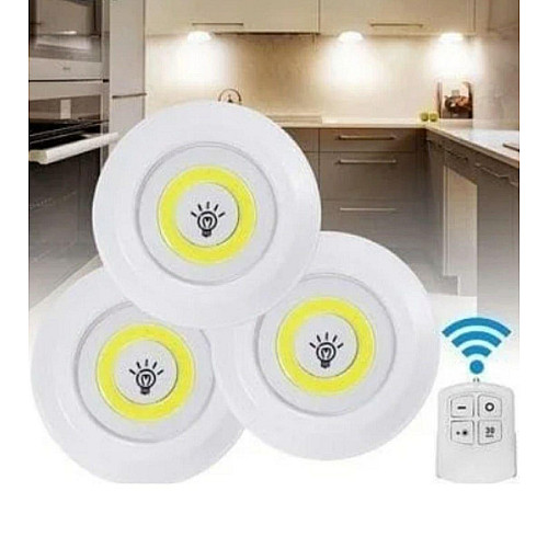 Набор ночников с пультом набор 3 шт OPT-TOP LED light with Remote Control set (1756375633)