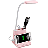 Светильник светодиодный usb с держателем для телефона OPT-TOP Multifunctional desk lamp 1200mah Розовый (1777401089)