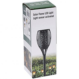 Светильник для сада на солнечной батарее Solar flame led light XF-6017 с эффектом пламени (1857352407)