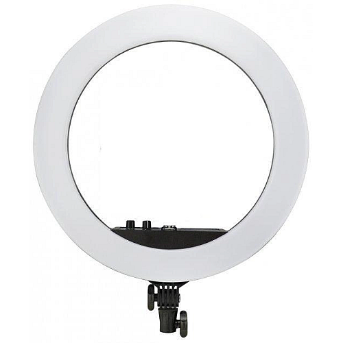 Професійне селфі-кільце LED лампа OPT-TOP RL-18 II 55W USB WiFi Bluetooth 45см із дзеркалом та пультом (1892278394)