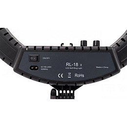 Профессиональное селфи-кольцо LED лампа OPT-TOP RL-18 II 55W USB WiFi Bluetooth 45см с зеркалом и пультом (1892278394)