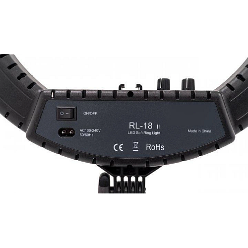 Професійне селфі-кільце LED лампа OPT-TOP RL-18 II 55W USB WiFi Bluetooth 45см із дзеркалом та пультом (1892278394)