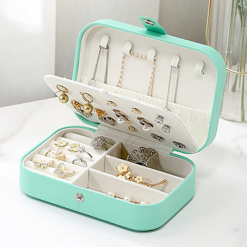 Шкатулка Casegrace SP-01161 Turquoise 16*11*5 см для украшений и ювелирных изделий портативная