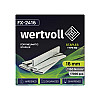 Скобы закаленные для пневмостеплера WERTVOLL 90 16 мм/5.8х1.25 мм 17000 шт Grey (FX-2416)