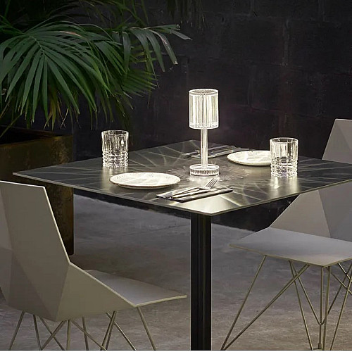 Настольная светодиодная лампа RIAS Rose Diamond Table Lamp с пультом