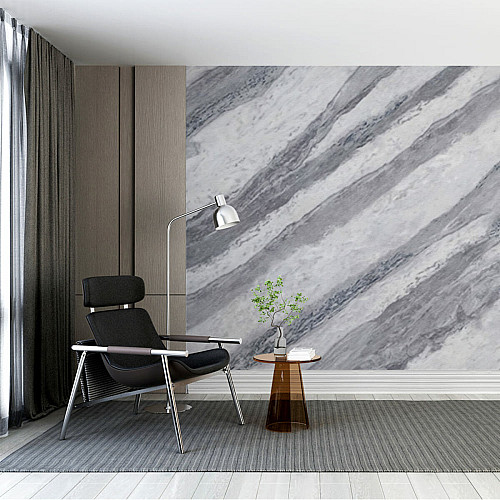 Плинтус РР самоклеющийся 3D Loft белый 2300*140*4мм (1808)