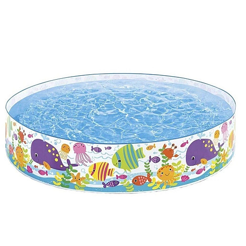 Бассейн каркасный Intex Океан 183 x 38 см 958 л Multicolor (57234)