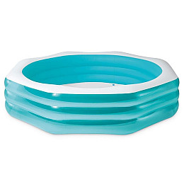 Бассейн надувной Intex 254 x 254 x 56 см 999 л Turquoise (150696)