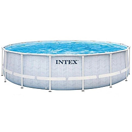 Бассейн каркасный Intex 488 х 122 см 19158 л Grey (149963)