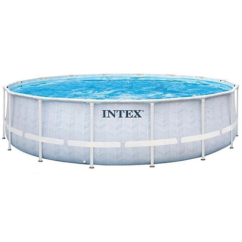 Бассейн каркасный Intex 488 х 122 см 19158 л Grey (149963)
