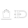 Биде подвесное Mixxus Premium Bevel-0501 515x360x345mm (MP6475)