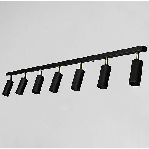 Люстра в стиле лофт MSK Electric Tube спот с поворотным механизмом NL 1105-7