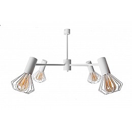 Люстра MSK Electric Diadem на чотири плафони NL 22152-4 WH