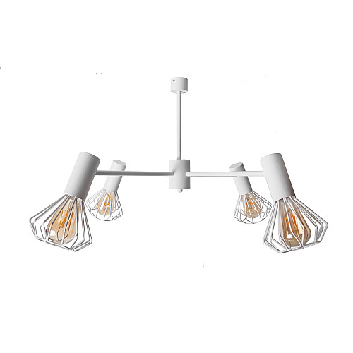 Люстра MSK Electric Diadem на четыре плафона NL 22152-4 WH