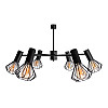 Люстра MSK Electric Diadem на шесть плафонов NL 22152-6 BK