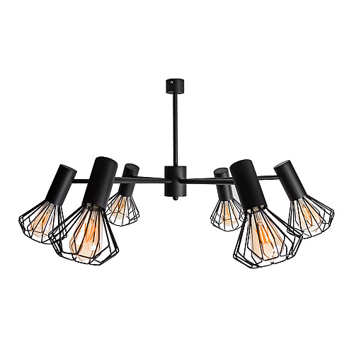 Люстра MSK Electric Diadem на шесть плафонов NL 22152-6 BK