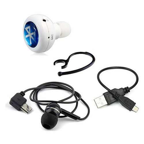 Bluetooth наушники AirBeats Stereo Headset White (SUN0021)