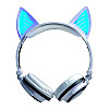Bluetooth наушники LINX BL108A с кошачьими ушками LED Белые (SUN0480)