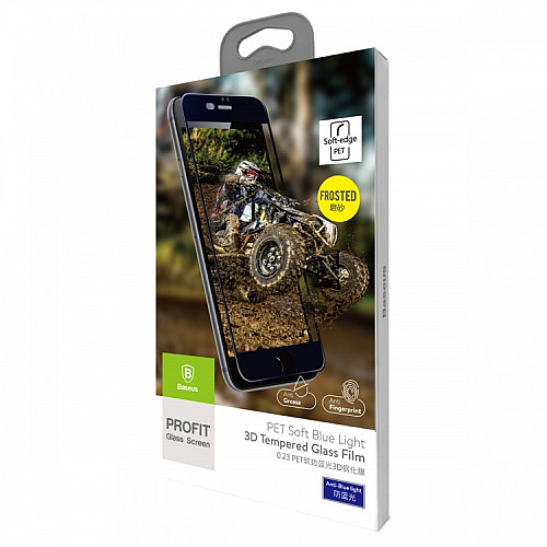 Защитное стекло Baseus Soft 3D Anti-Blue Light для Apple iPhone 6 White (PG-000157)