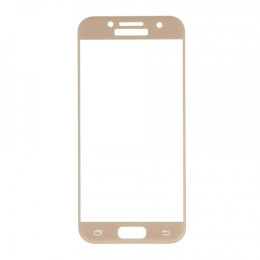 Защитное стекло Full Screen для Samsung Galaxy A3 2017 A320 Gold (11529)
