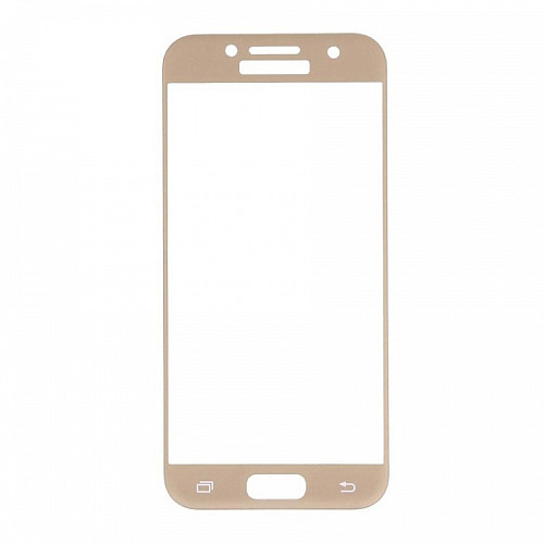 Защитное стекло Full Screen для Samsung Galaxy A3 2017 A320 Gold (11529)